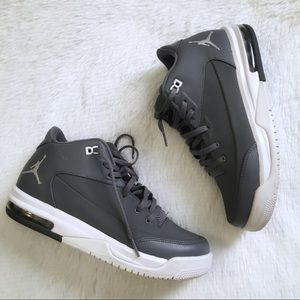 JORDAN Flight Origin 3 BG Gray & White Size 6.5Y